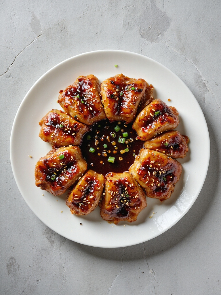 grilled chicken with marinade