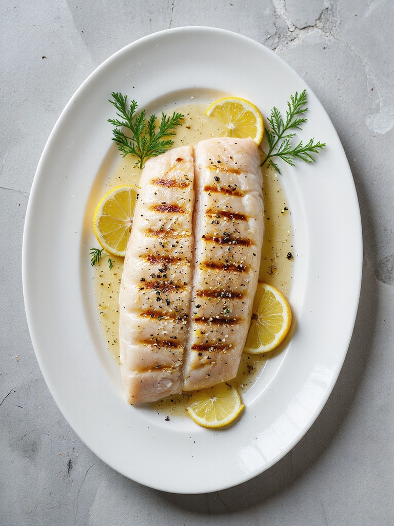 grilled lemon herb fish