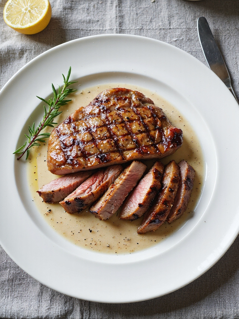 grilled pork steak recipe