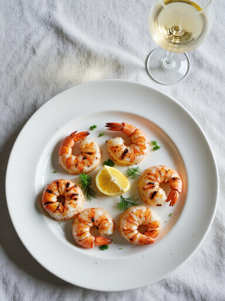 grilled shrimp wine pairing