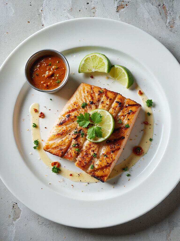 grilled swordfish with marinade