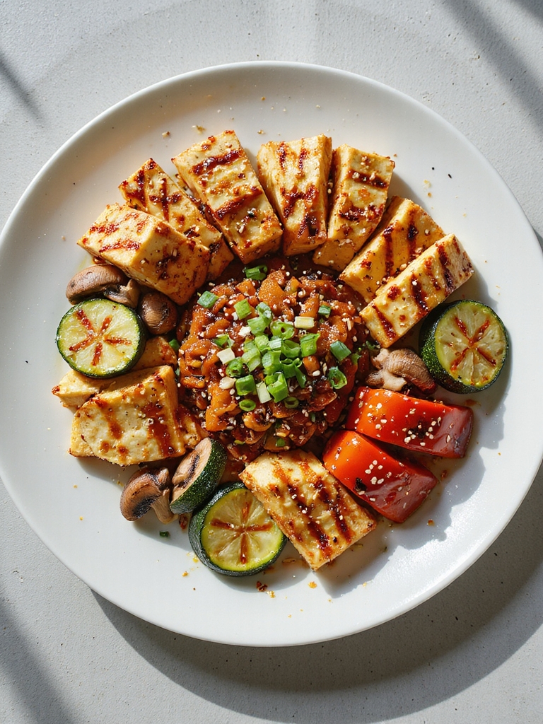 grilled vegetarian delights recipe