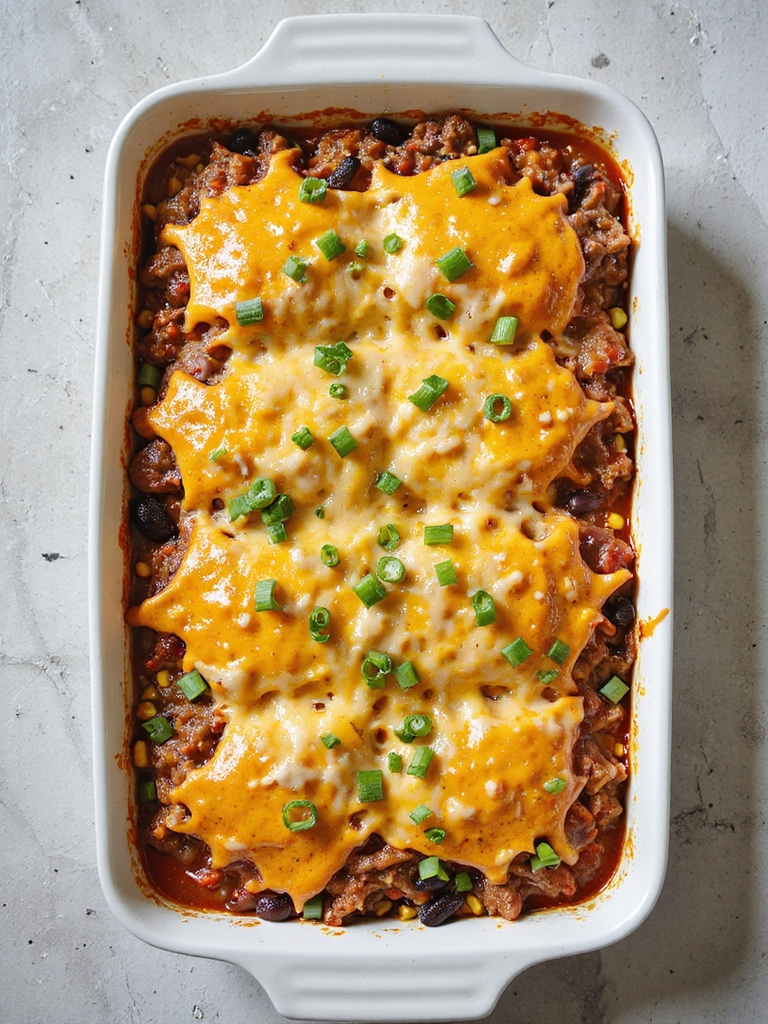 guilt free beef enchiladas bake