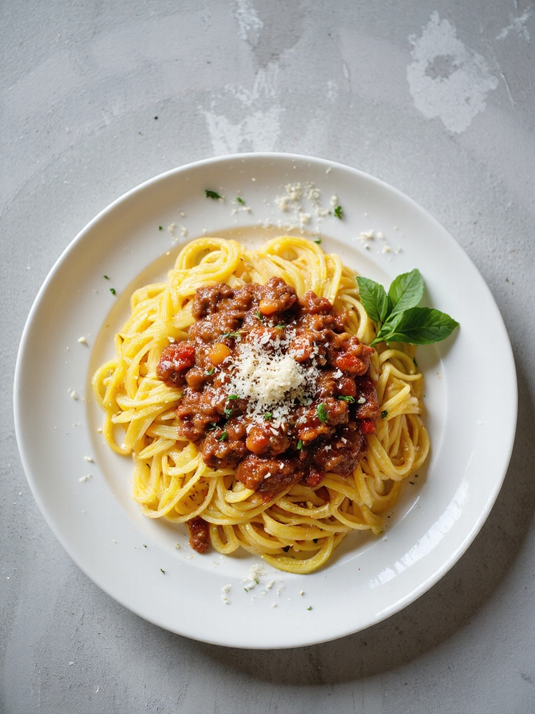 healthy spaghetti squash bolognese