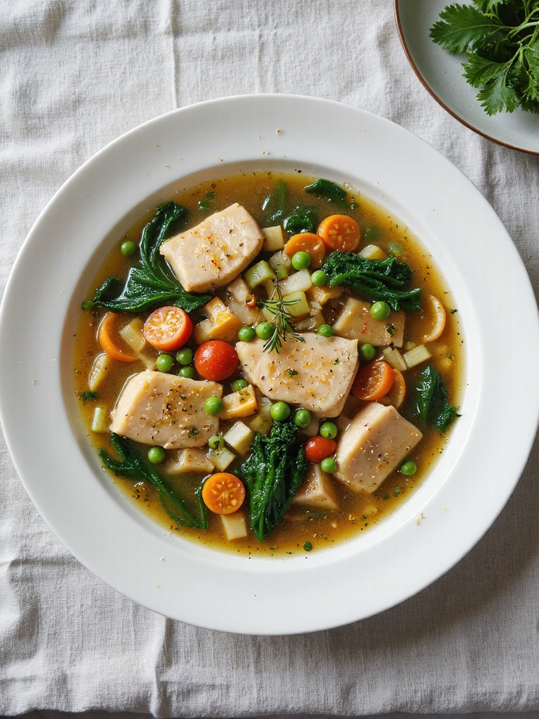 hearty chicken vegetable soup
