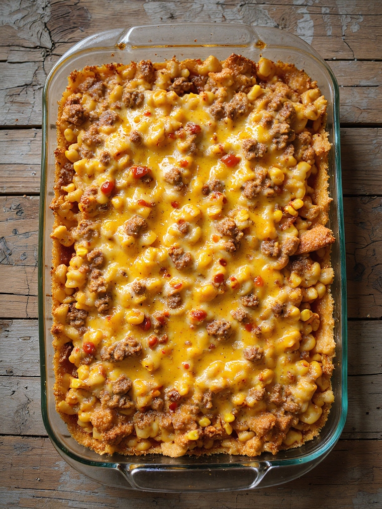 hearty ground beef casserole