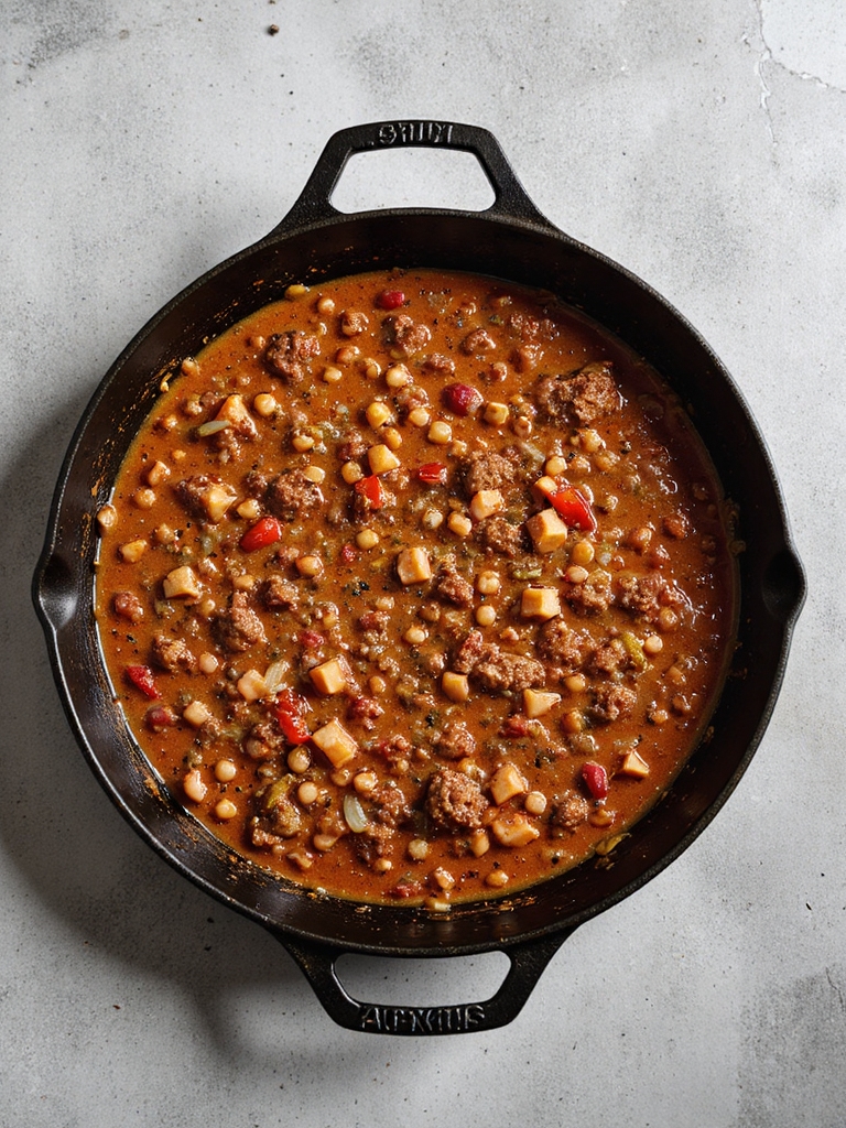 hearty one pan dinner recipe