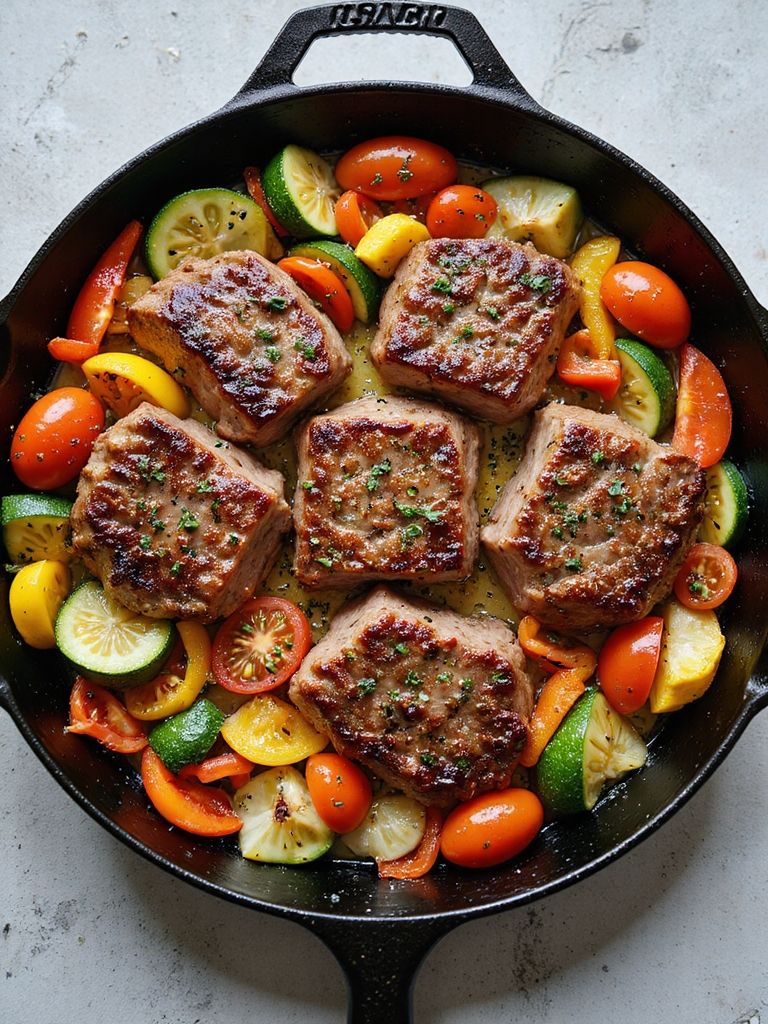 hearty one pan steak dinner