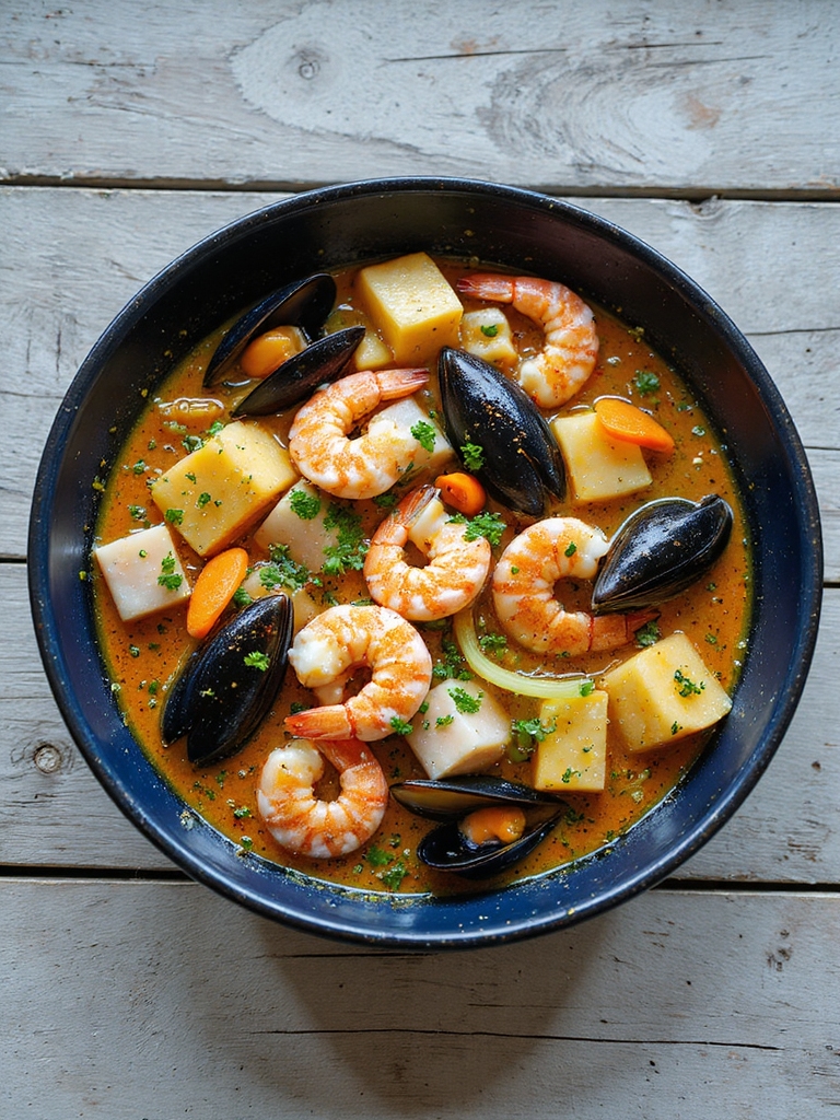 hearty seafood stew recipe