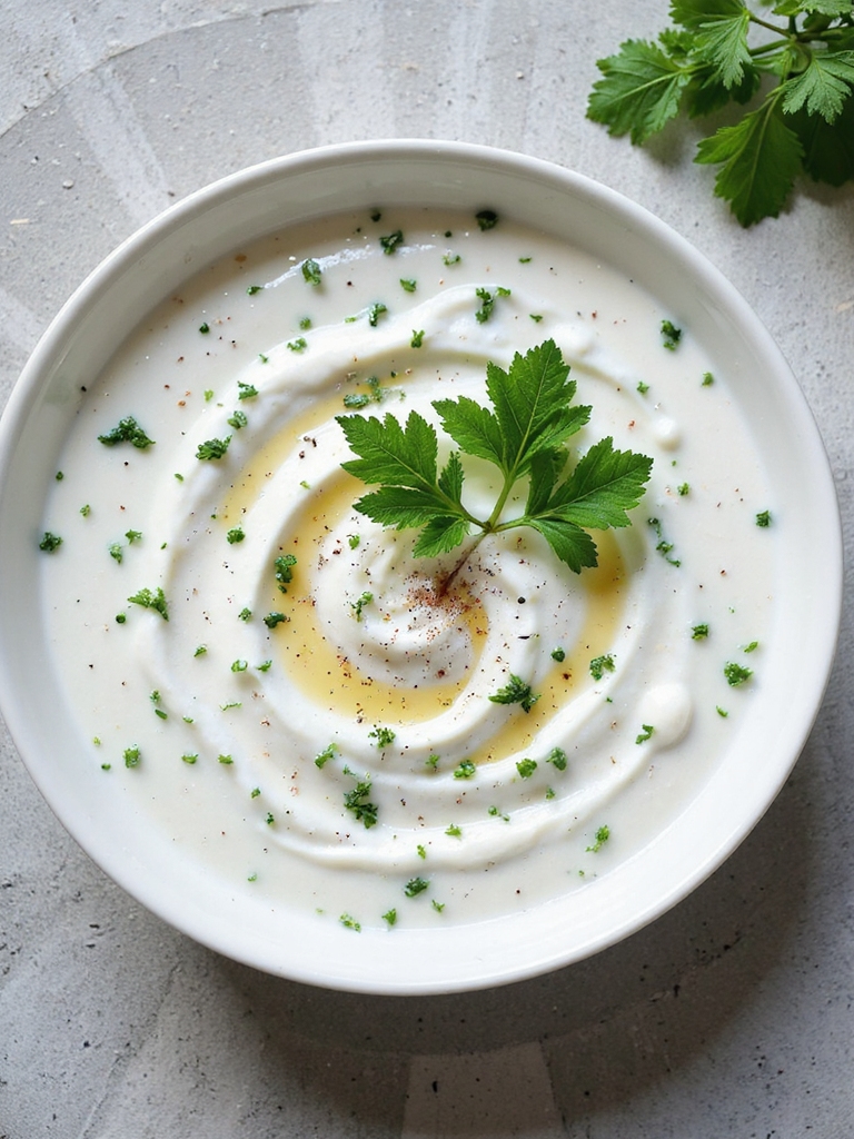 herb infused yogurt dressing recipe