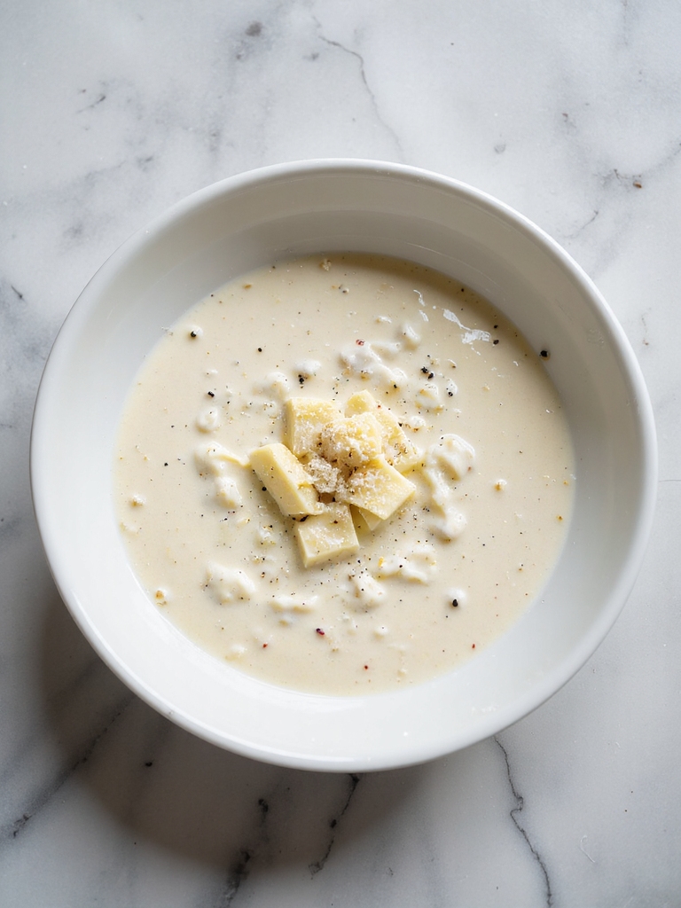 homemade creamy alfredo sauce