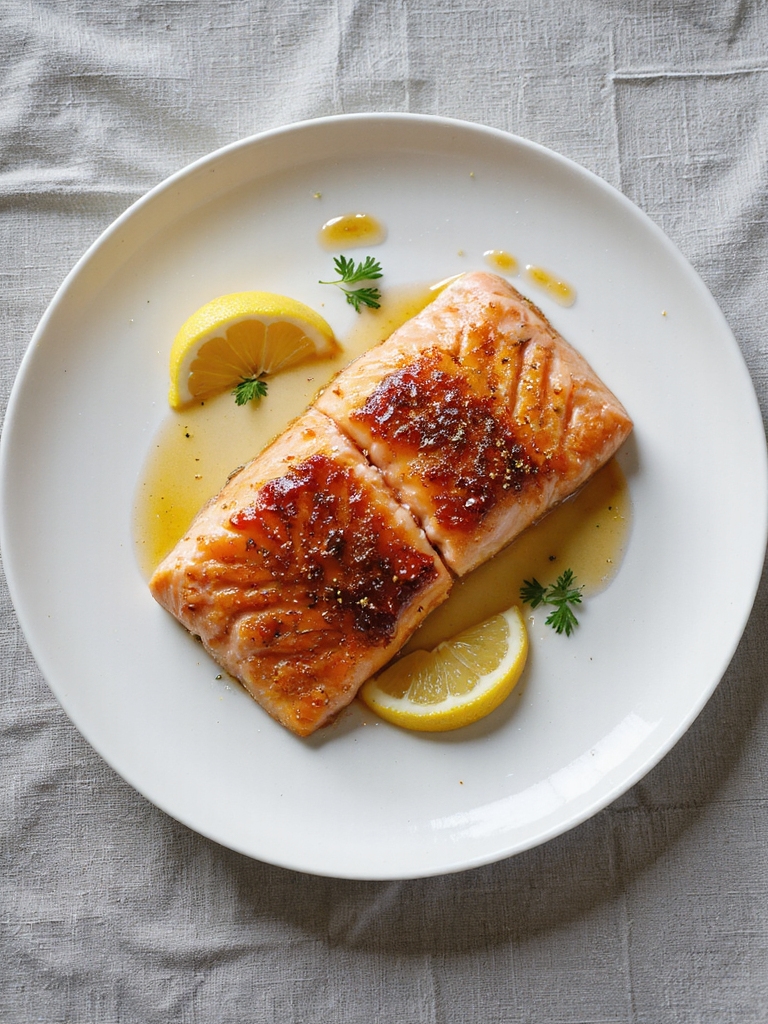 honey glazed salmon recipe