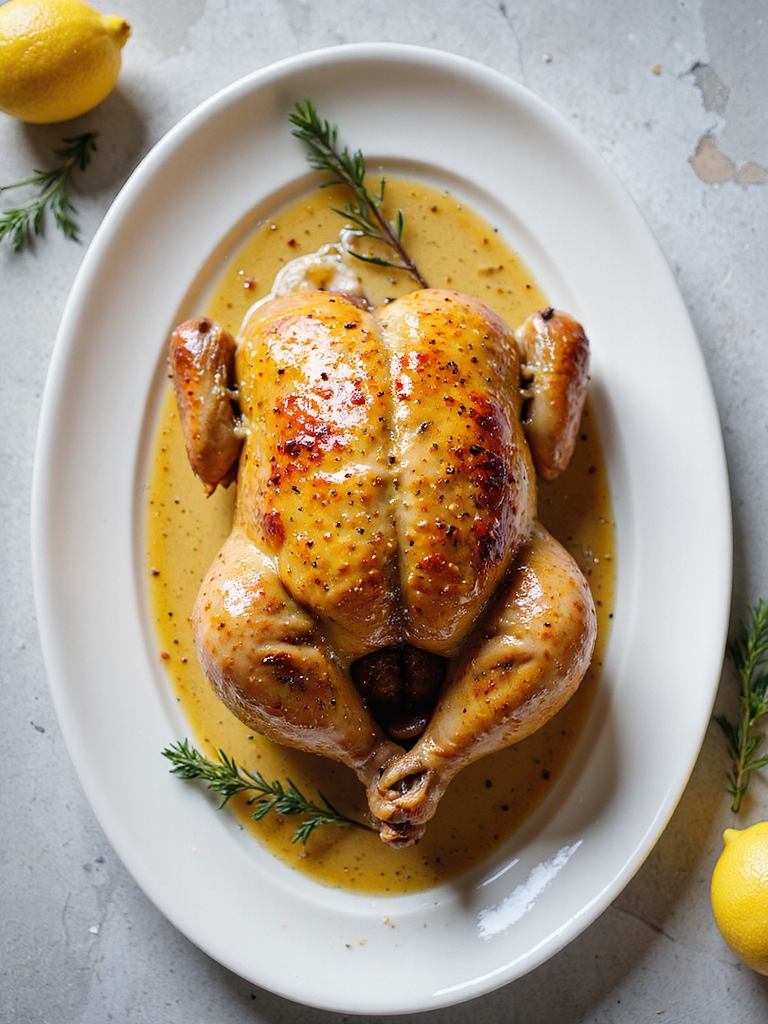 honey mustard glazed chicken