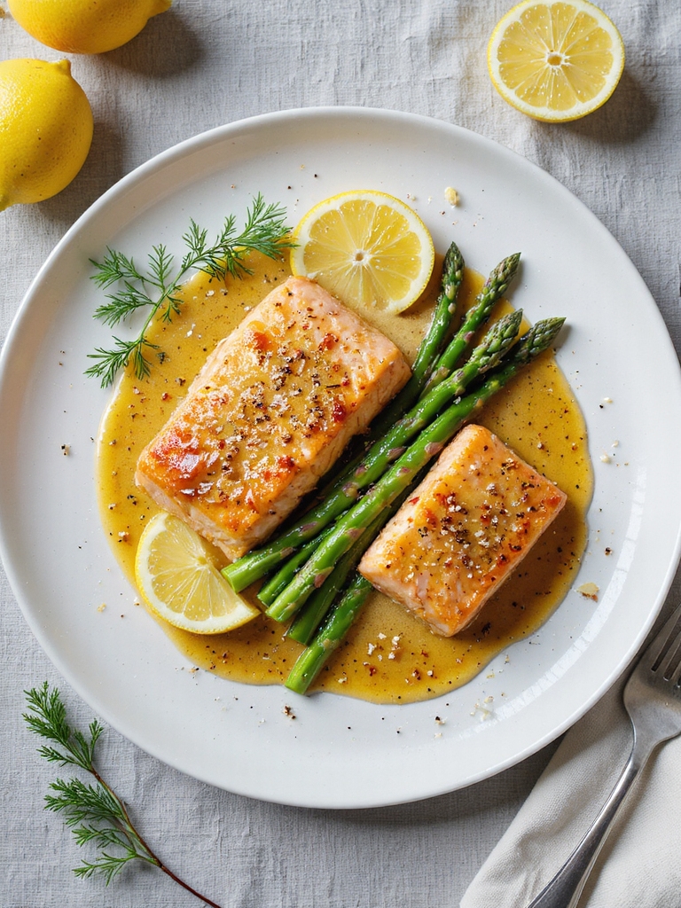 honey mustard glazed salmon