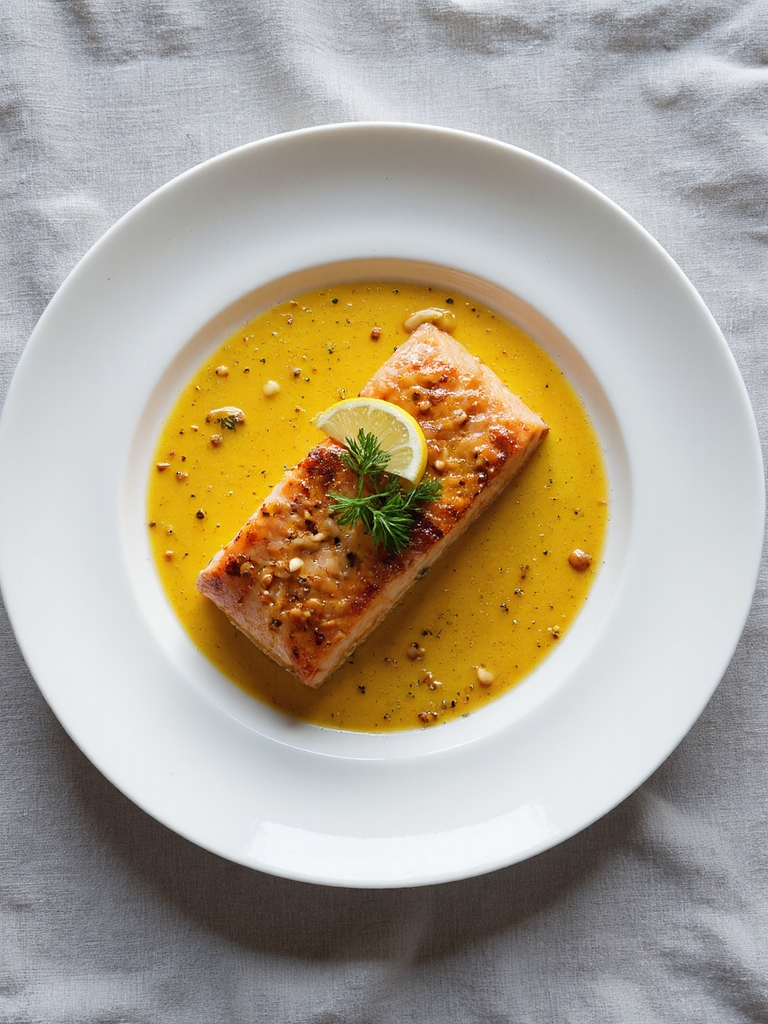 honey mustard glazed salmon