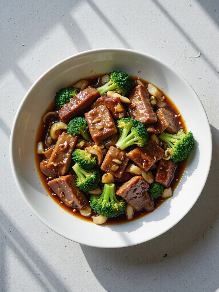 honey soy beef stir fry