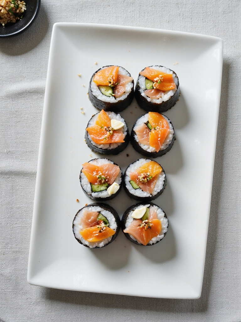 innovative salmon sushi rolls