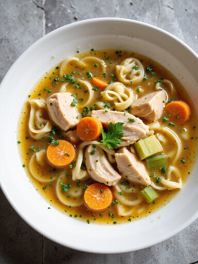instant pot chicken noodle soup