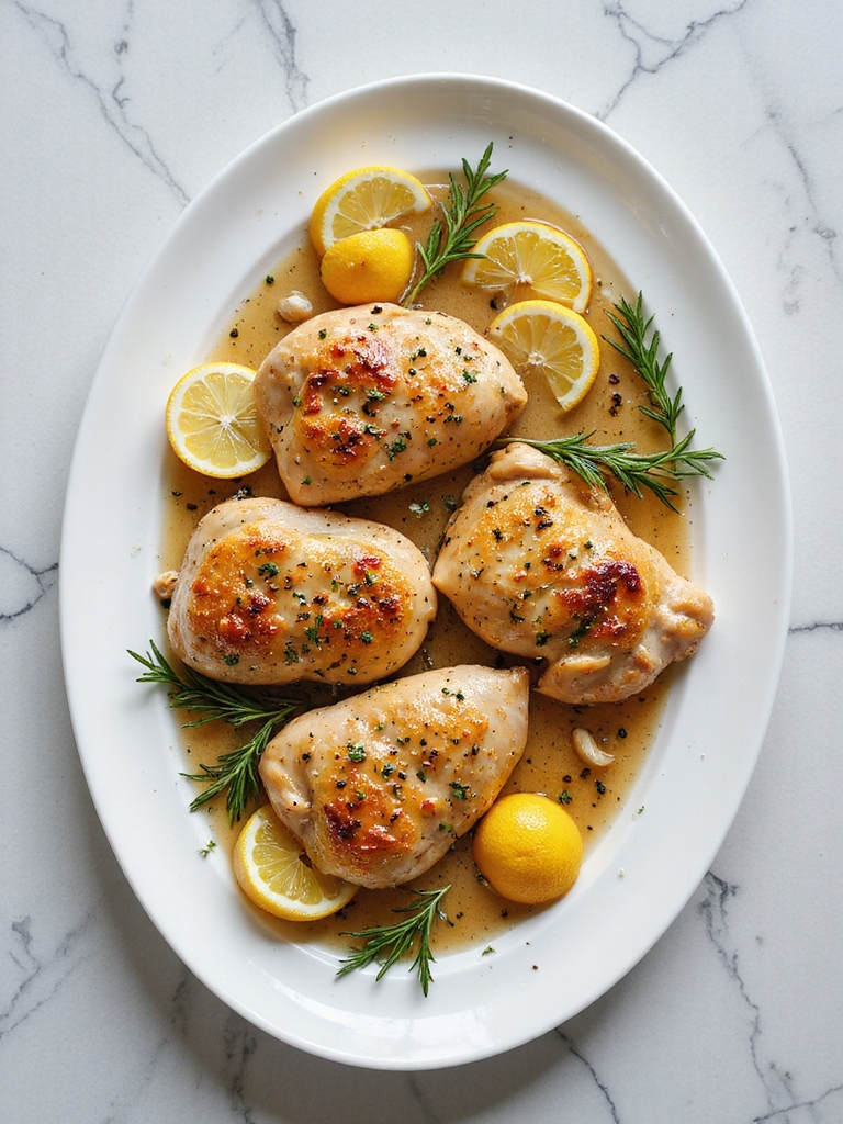 instant pot lemon herb chicken