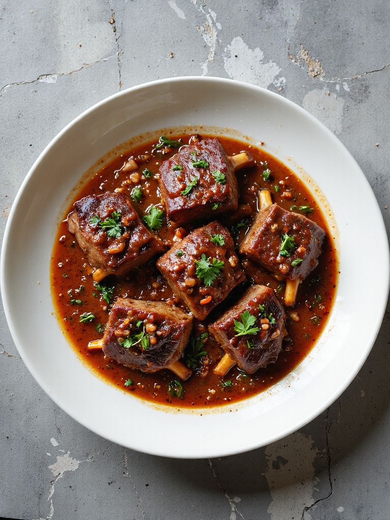 italian style braised short ribs