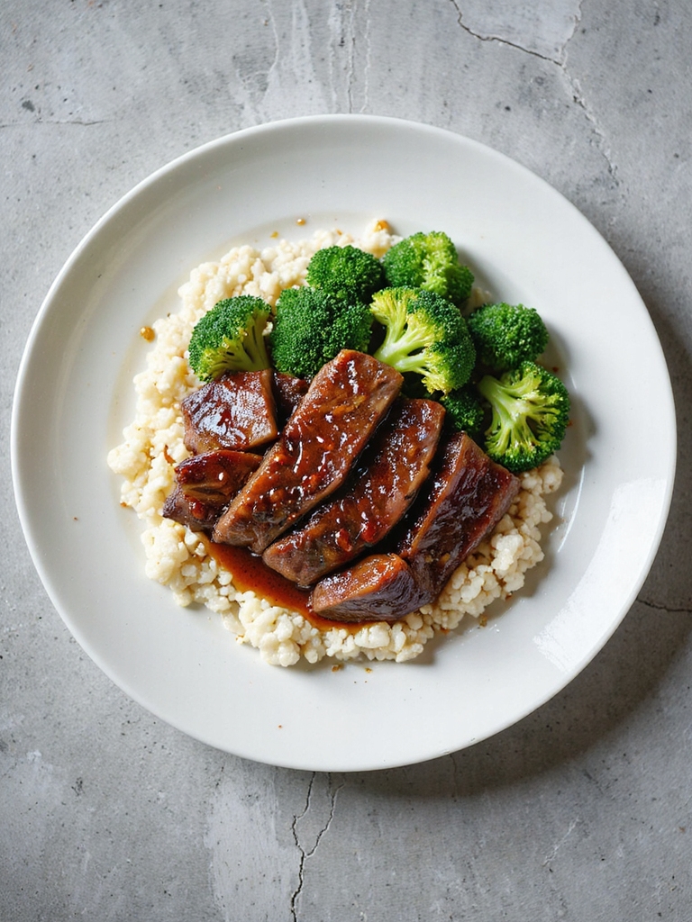 keto beef broccoli cauliflower rice