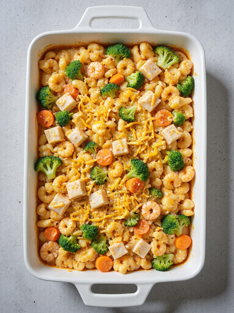 kid friendly seafood bake recipe