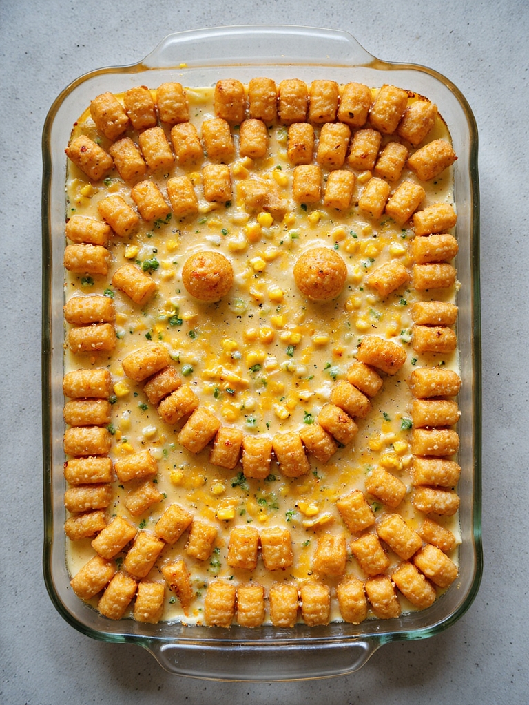 kid friendly tater tot casserole