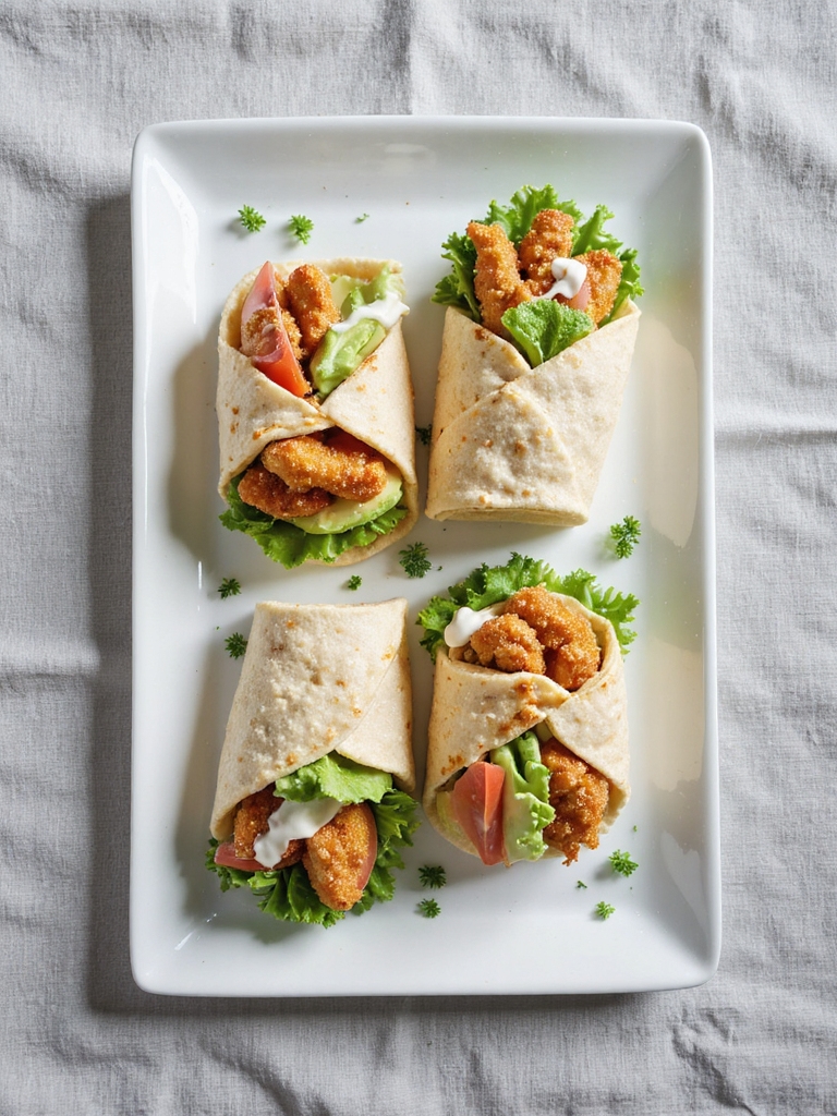 leftover chicken wrap recipe