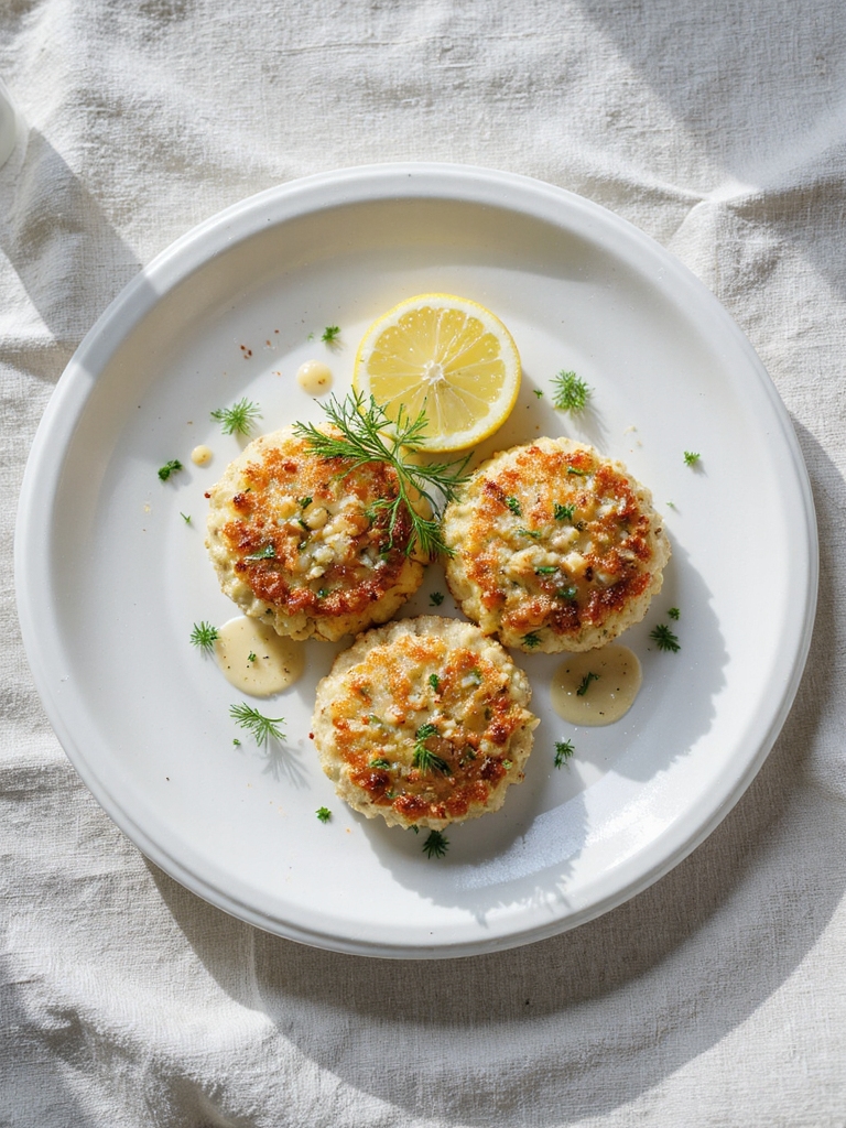 lemon herb crab cakes recipe