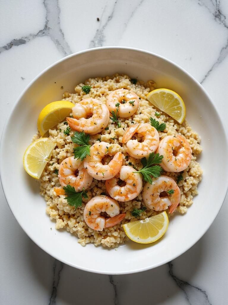 lemon shrimp orzo recipe