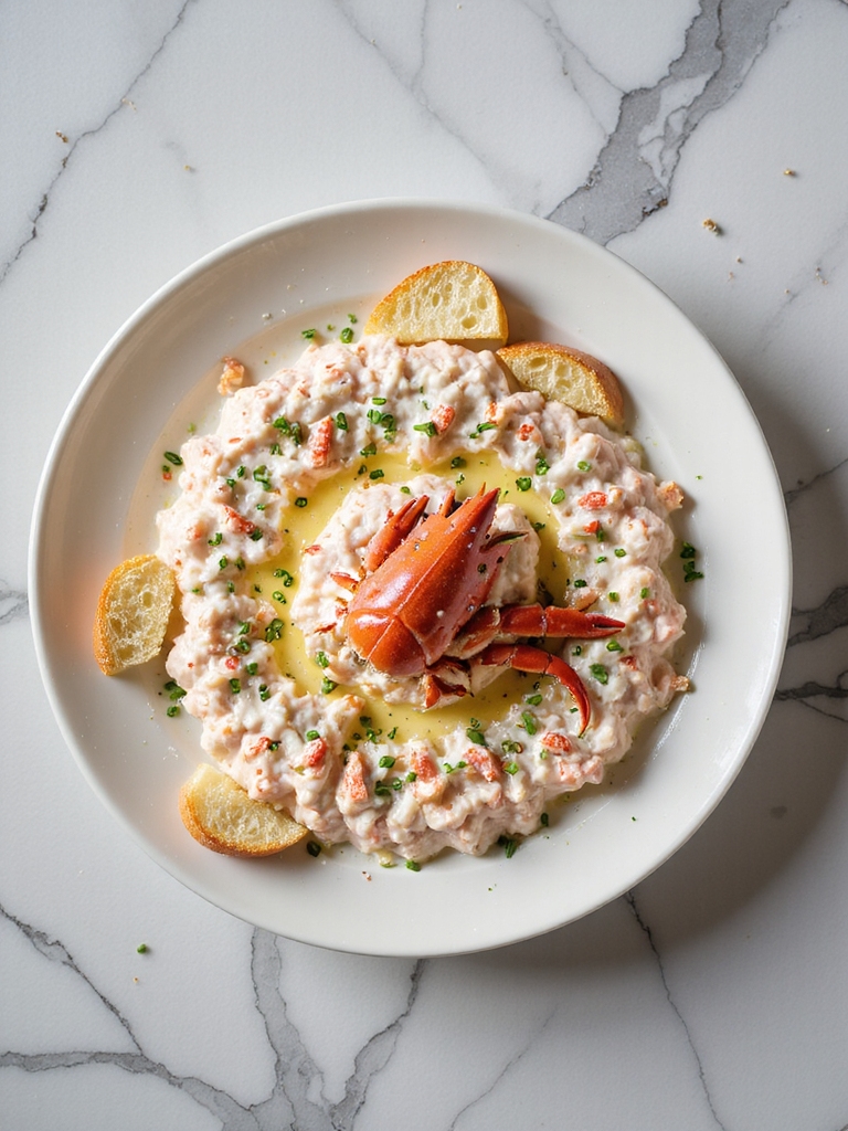 lobster truffle gourmet spread