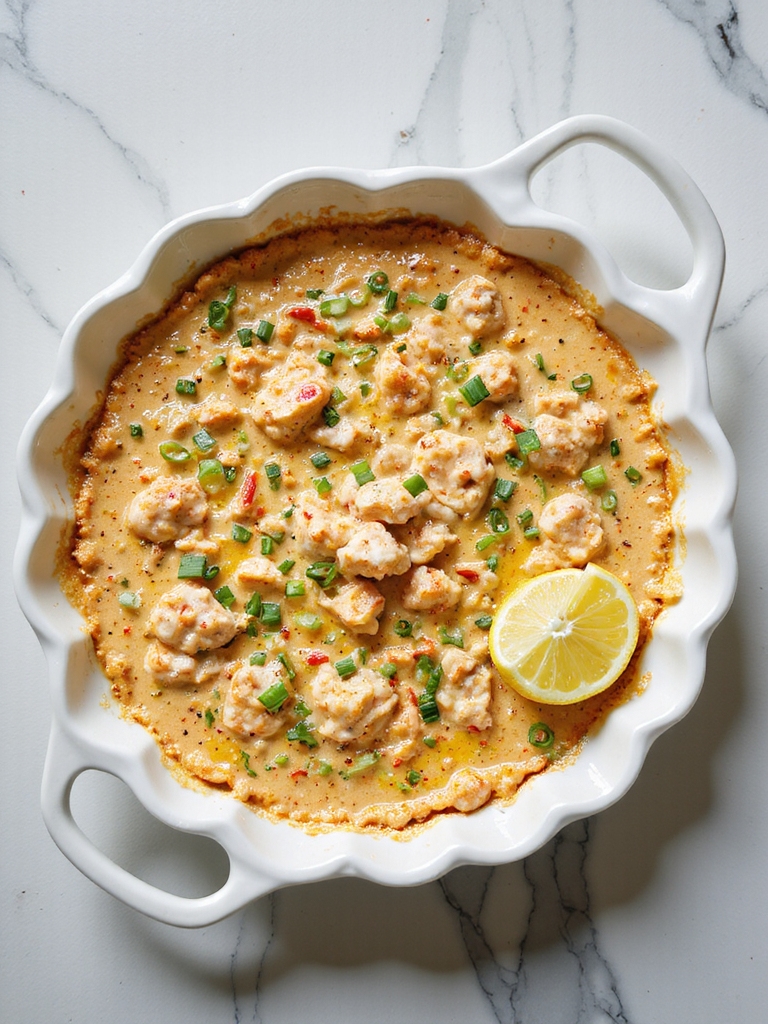low calorie cajun crab dip