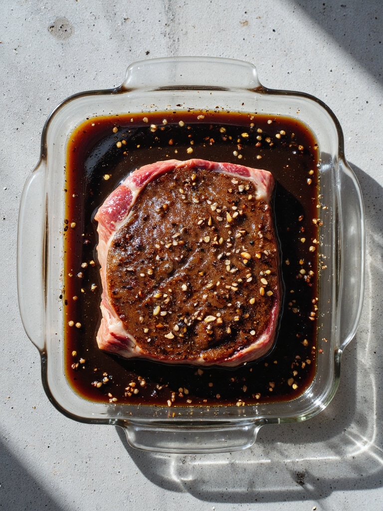 marinate for tender flank steak