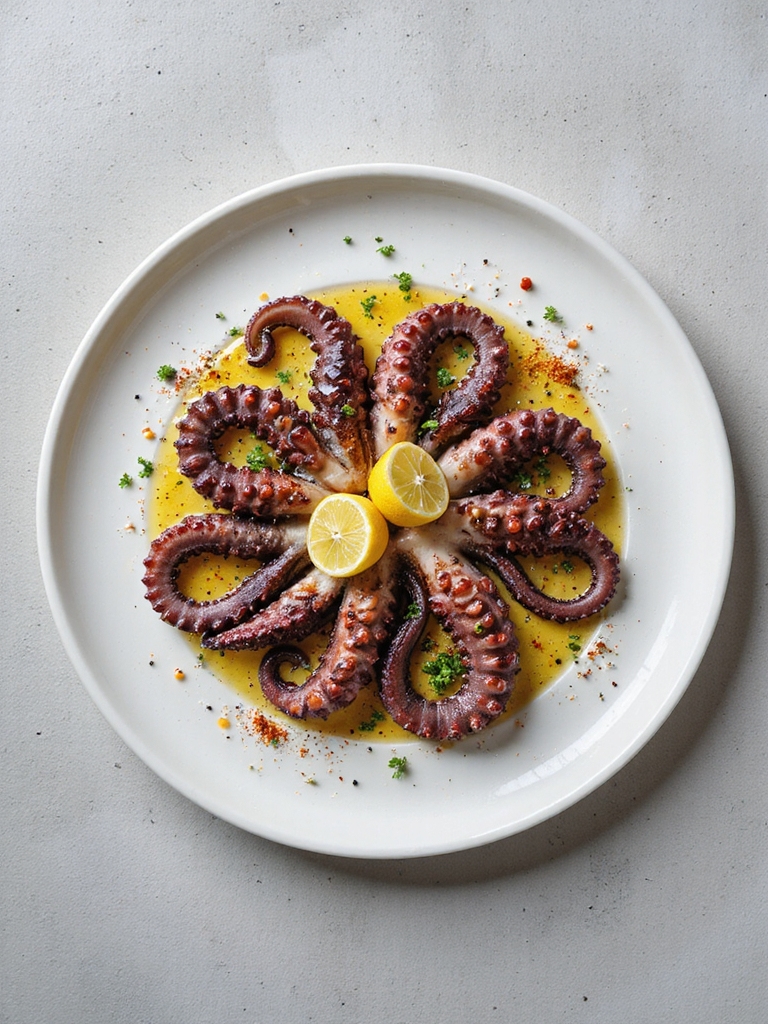 mediterranean grilled octopus recipe