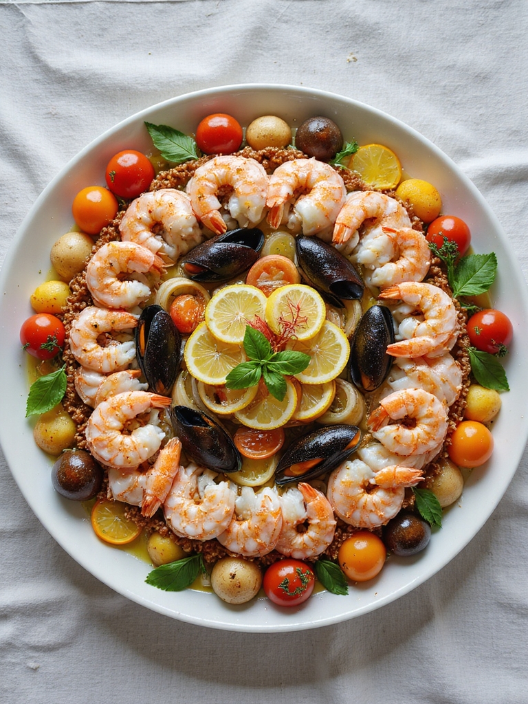 mediterranean lemon herb seafood