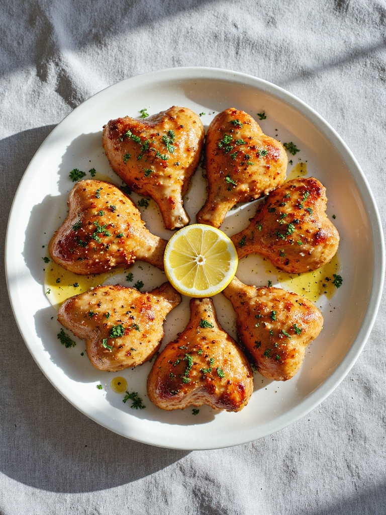 mediterranean lemon oregano drumsticks