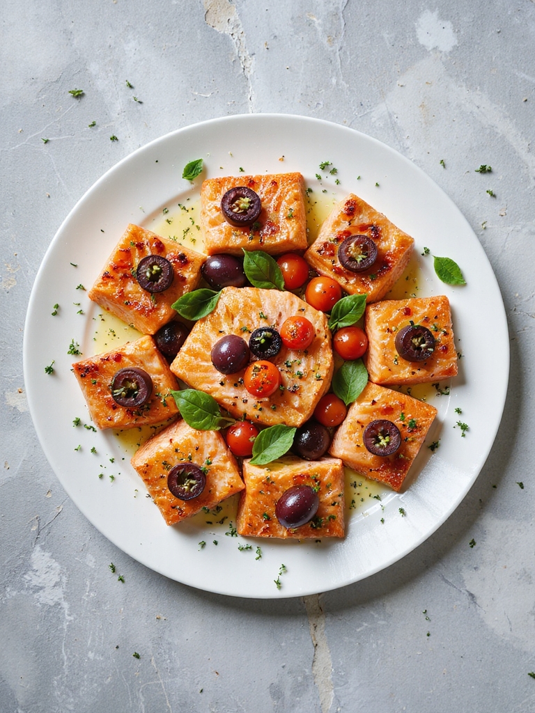 mediterranean salmon appetizer bites