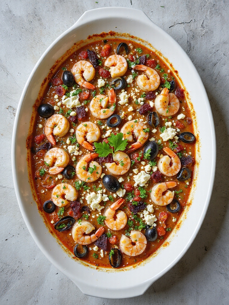 mediterranean seafood casserole recipe