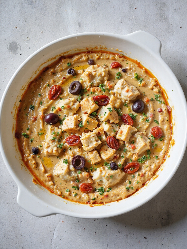 mediterranean seafood crab dip