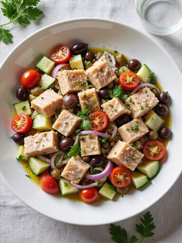 mediterranean tuna salad recipe