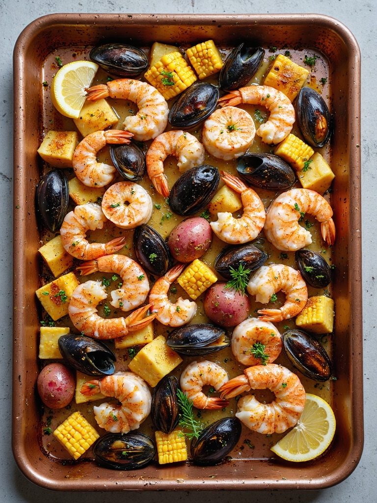 memorable seafood bake dinner