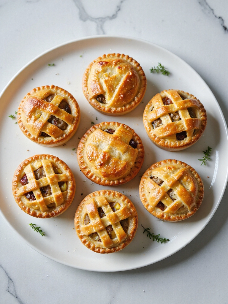 mini beef pot pies