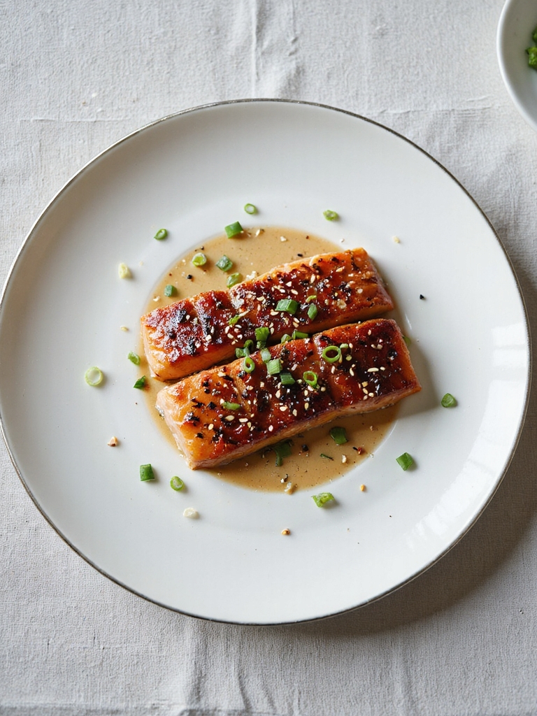 miso glazed baked salmon recipe