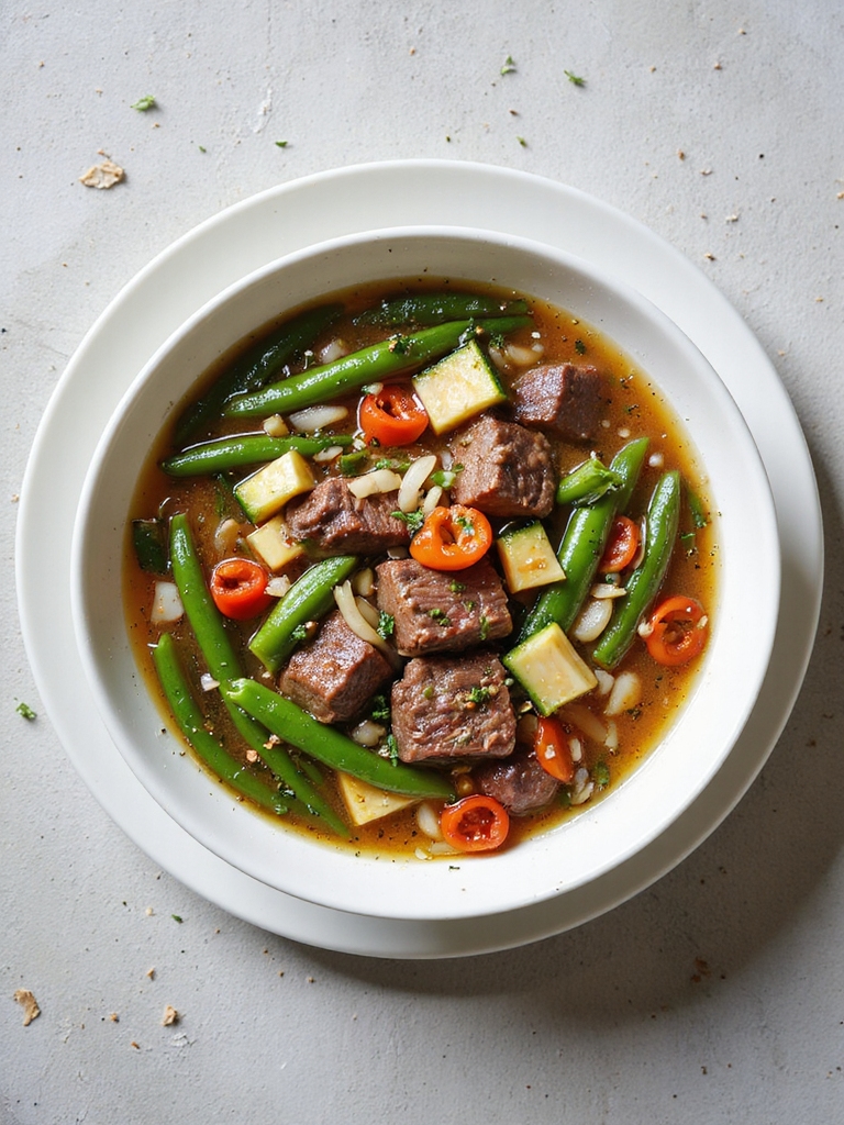 nourishing low carb beef soup