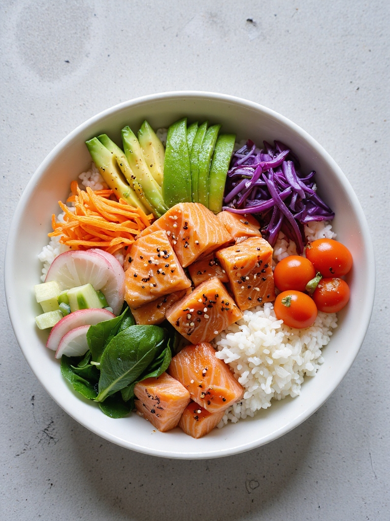 nutrient packed sushi bowl ingredients