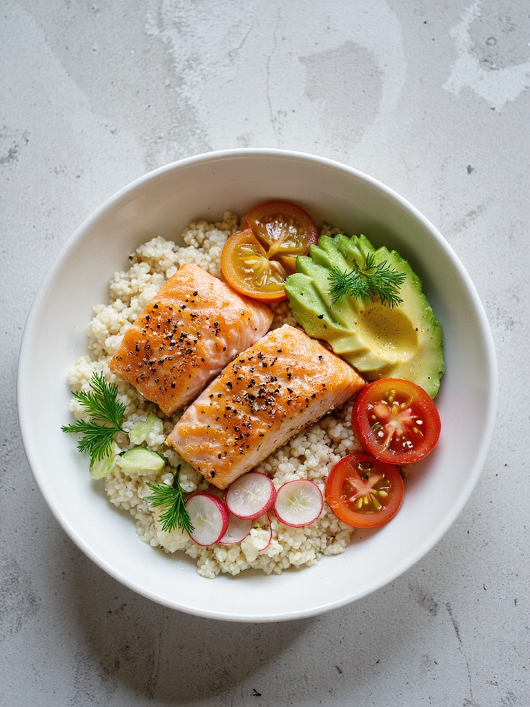 nutritious heart healthy salmon