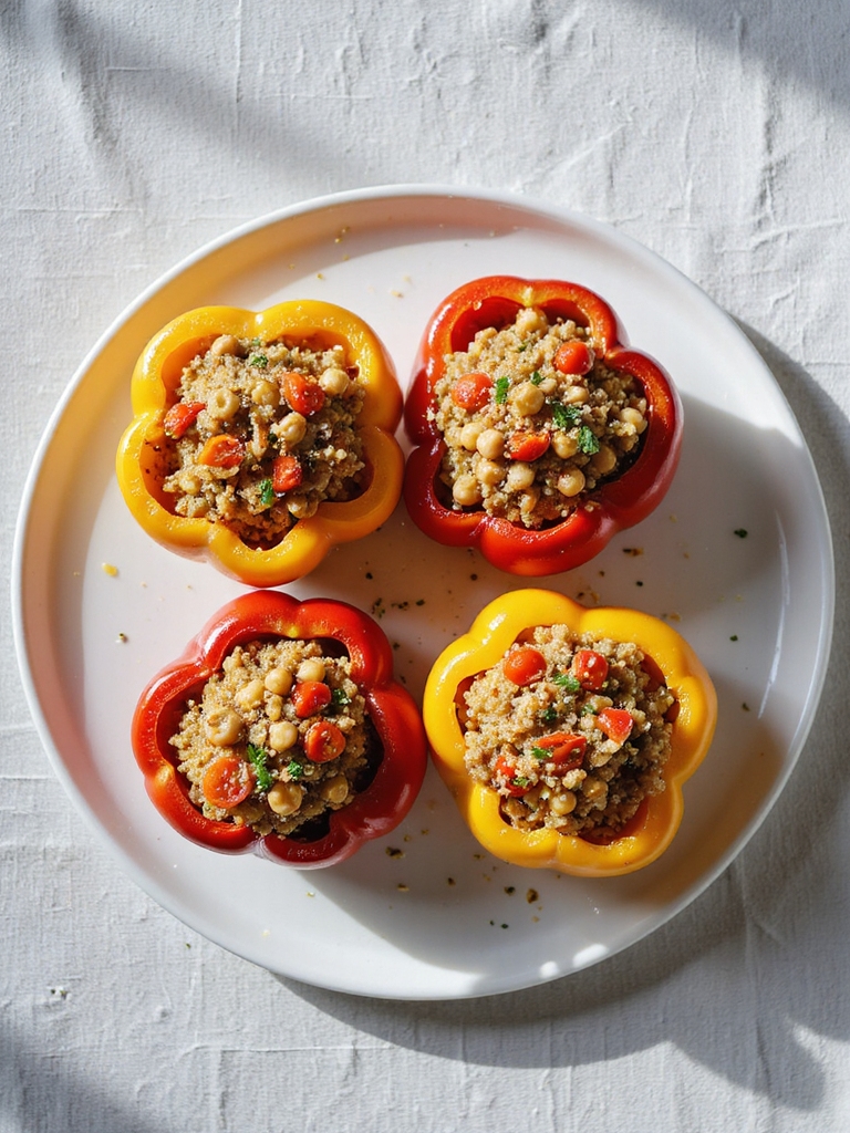 nutritious stuffed bell peppers