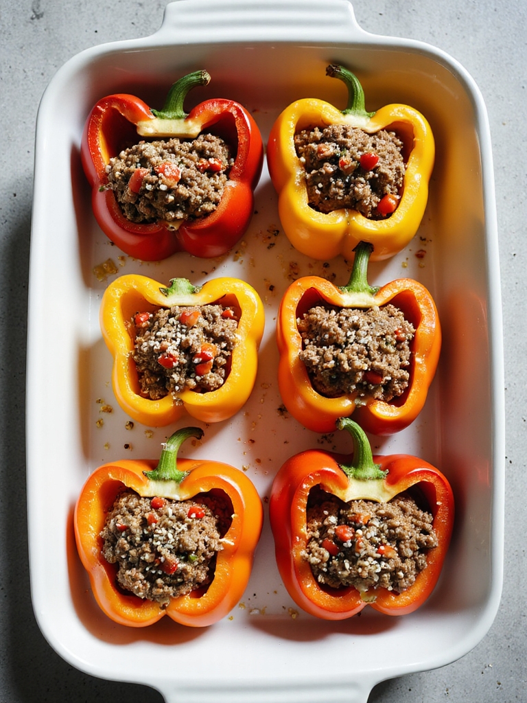 nutritious stuffed bell peppers