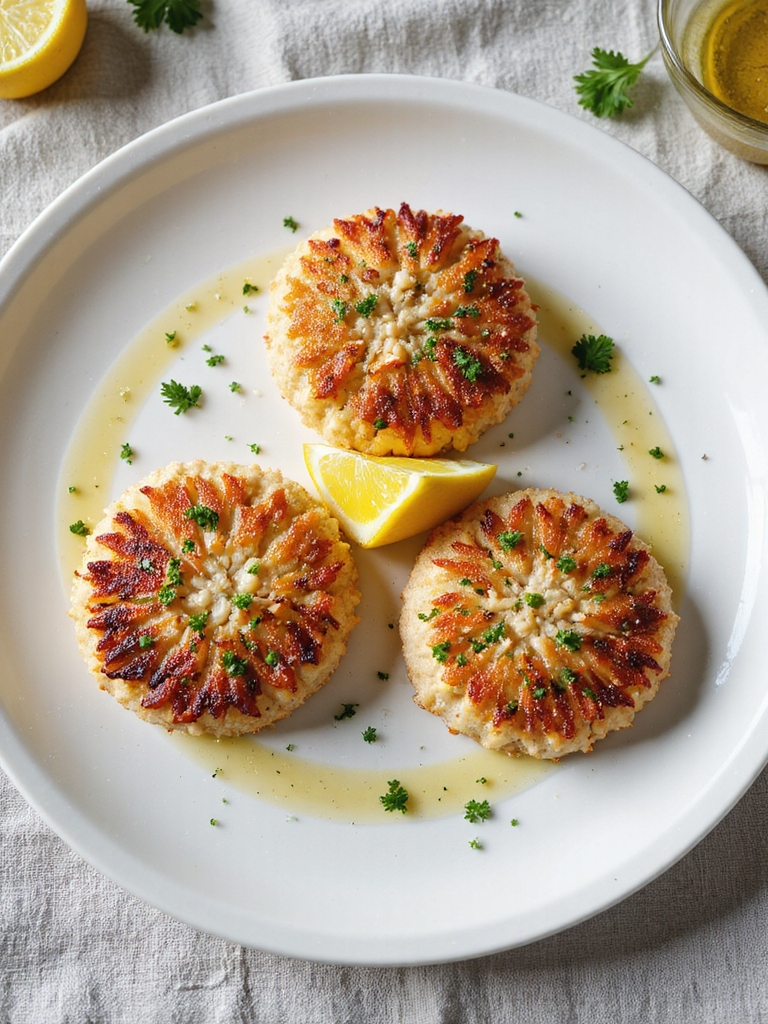 nutty low carb crab cakes