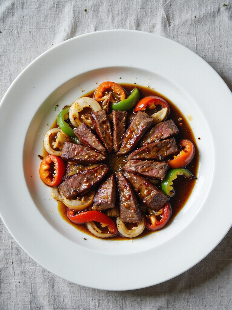 one pan pepper steak dinner